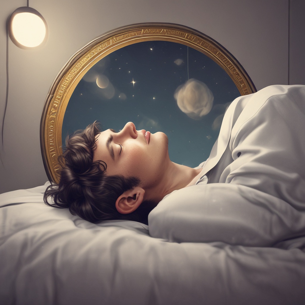 Person receiving Sleep Coin reward